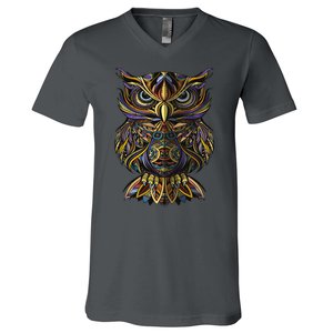 Owl V-Neck T-Shirt