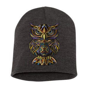 Owl Short Acrylic Beanie