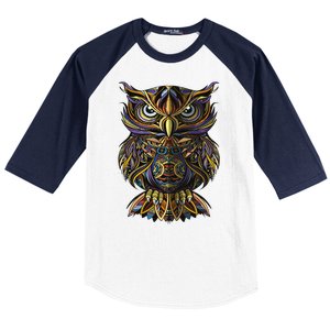 Owl Baseball Sleeve Shirt