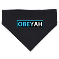 Obeyah Obey Yah God Christian Hebrew Roots USA-Made Doggie Bandana