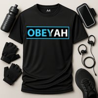 Obeyah Obey Yah God Christian Hebrew Roots Cooling Performance Crew T-Shirt