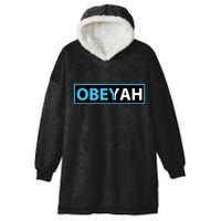 Obeyah Obey Yah God Christian Hebrew Roots Hooded Wearable Blanket