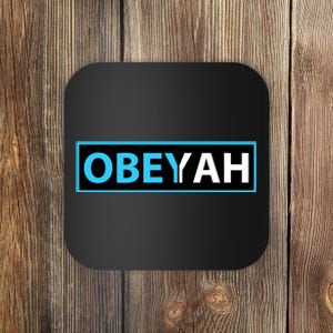 Obeyah Obey Yah God Christian Hebrew Roots Coaster