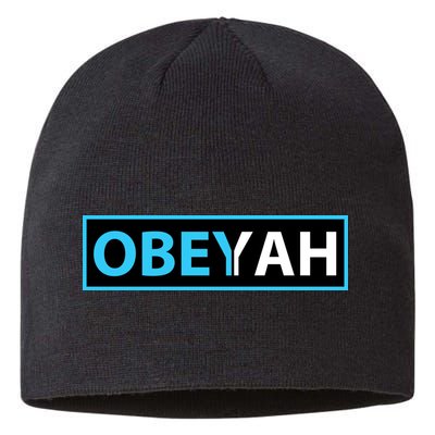 Obeyah Obey Yah God Christian Hebrew Roots Sustainable Beanie