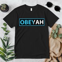 Obeyah Obey Yah God Christian Hebrew Roots Premium T-Shirt