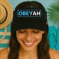 Obeyah Obey Yah God Christian Hebrew Roots Visor