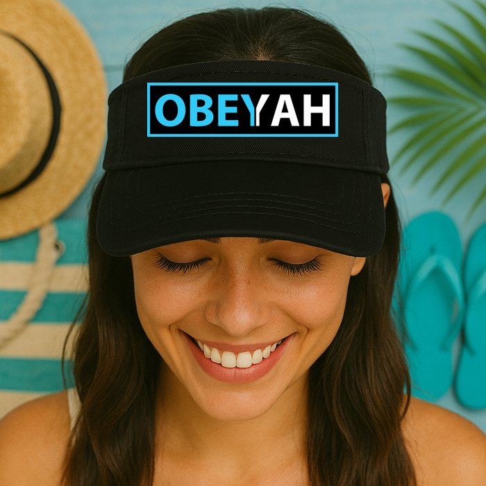 Obeyah Obey Yah God Christian Hebrew Roots Visor