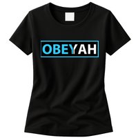Obeyah Obey Yah God Christian Hebrew Roots Womens T-Shirt