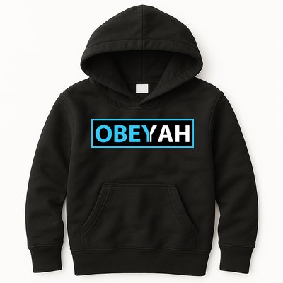 Obeyah Obey Yah God Christian Hebrew Roots Kids Hoodie
