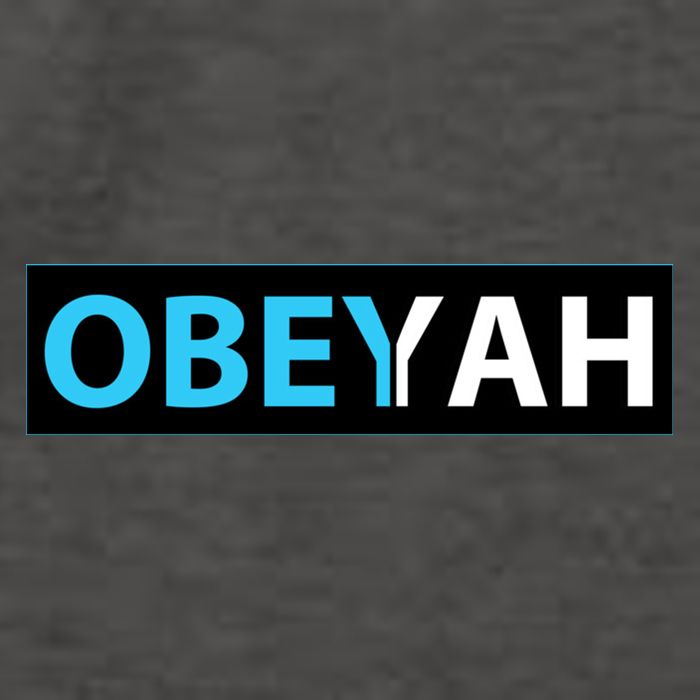 Obeyah Obey Yah God Christian Hebrew Roots Vector Backpack