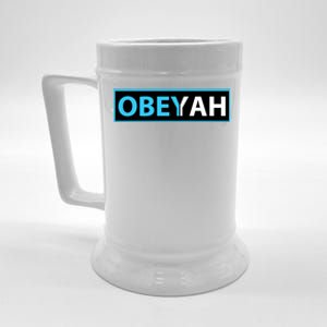 Obeyah Obey Yah God Christian Hebrew Roots Beer Stein