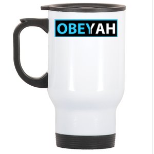 Obeyah Obey Yah God Christian Hebrew Roots Stainless Steel Travel Mug