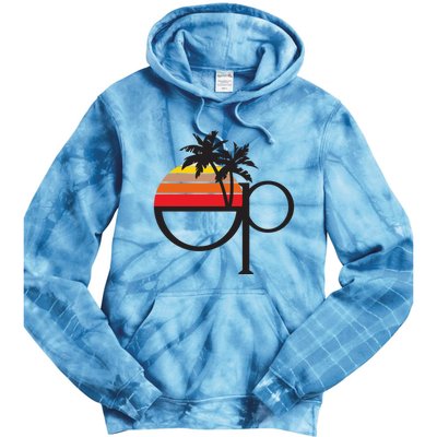 Ocean Pacific 80s Retro Sunset Tie Dye Hoodie