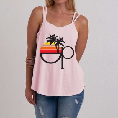 Ocean Pacific 80s Retro Sunset Women's Strappy Tank