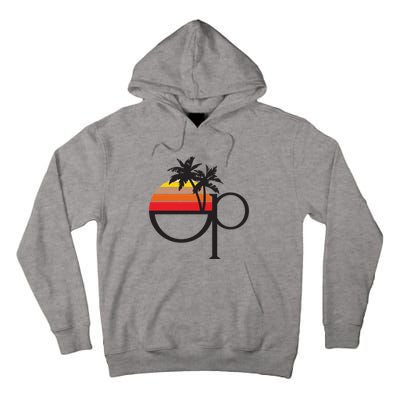 Ocean Pacific 80s Retro Sunset Tall Hoodie