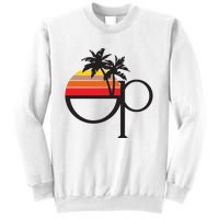 Ocean Pacific 80s Retro Sunset Sweatshirt