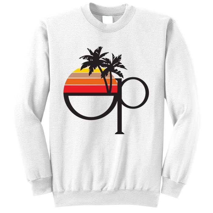 Ocean Pacific 80s Retro Sunset Sweatshirt