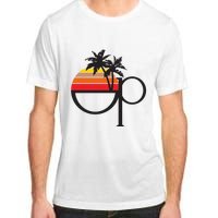 Ocean Pacific 80s Retro Sunset Adult ChromaSoft Performance T-Shirt