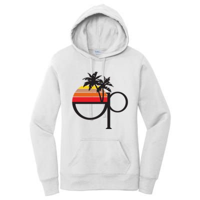 Ocean Pacific 80s Retro Sunset Women's Pullover Hoodie