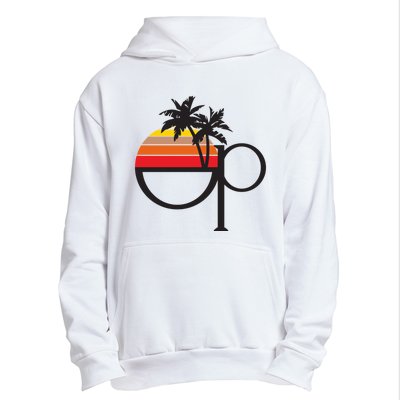 Ocean Pacific 80s Retro Sunset Urban Pullover Hoodie