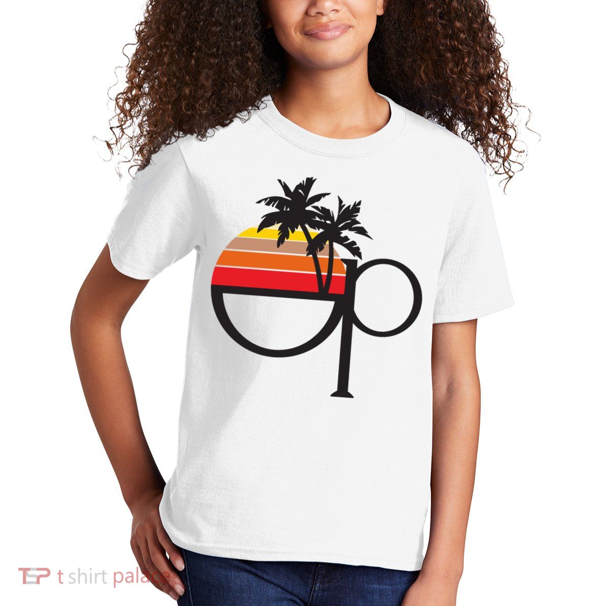 Ocean Pacific 80s Retro Sunset Kids T-Shirt