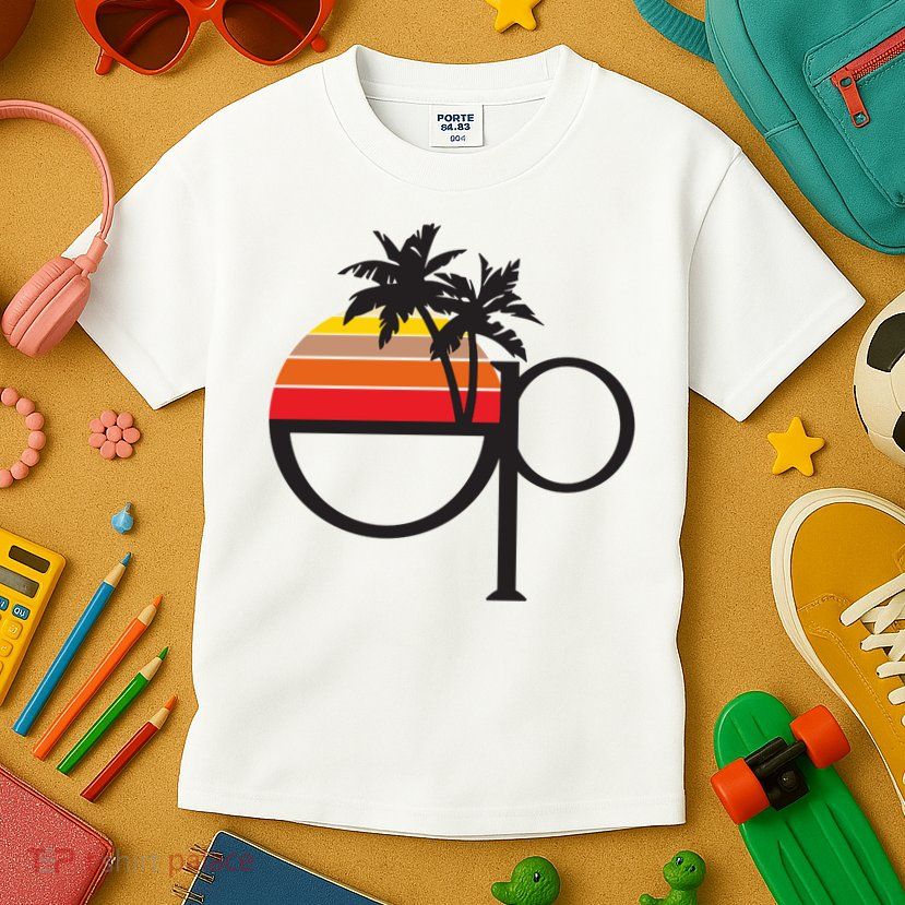 Ocean Pacific 80s Retro Sunset Kids T-Shirt