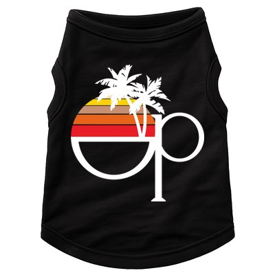Ocean Pacific 80s Retro Sunset Doggie Tank