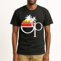 Ocean Pacific 80s Retro Sunset Tall T-Shirt