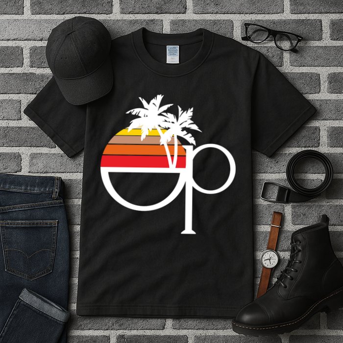 Ocean Pacific 80s Retro Sunset Tall T-Shirt