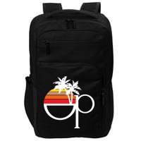 Ocean Pacific 80s Retro Sunset Impact Tech Backpack