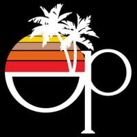 Ocean Pacific 80s Retro Sunset Impact Tech Backpack