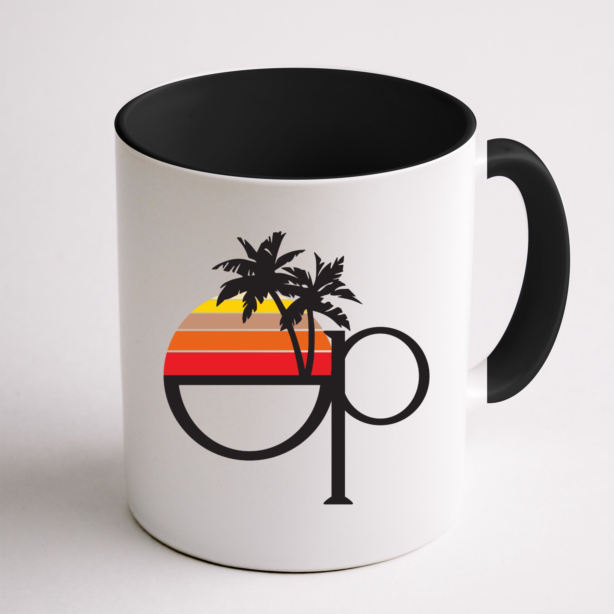 Ocean Pacific 80s Retro Sunset Mug