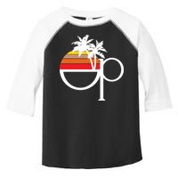 Ocean Pacific 80s Retro Sunset Toddler Fine Jersey T-Shirt
