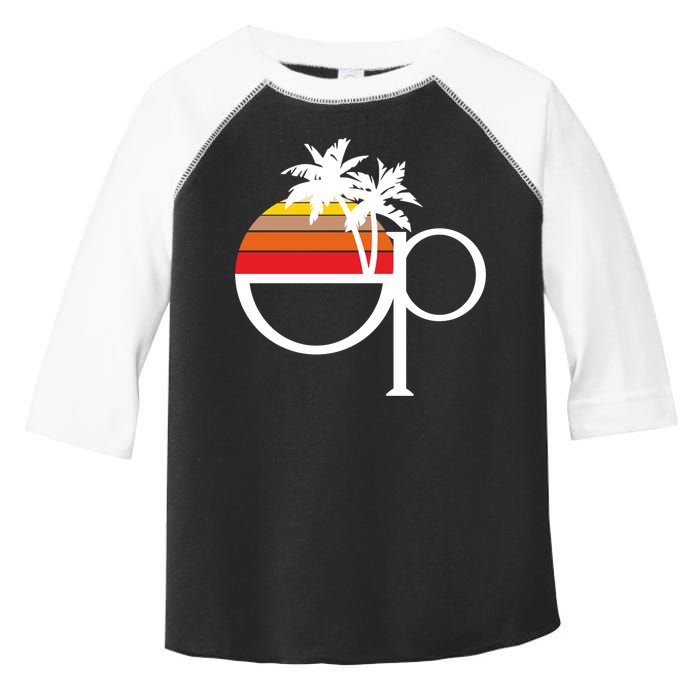 Ocean Pacific 80s Retro Sunset Toddler Fine Jersey T-Shirt