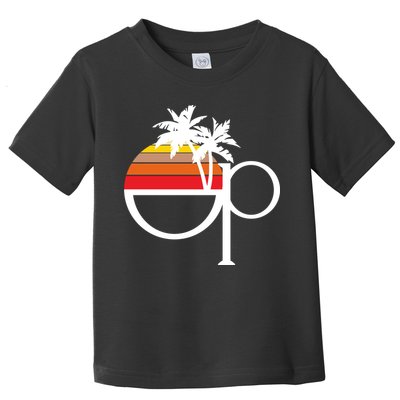 Ocean Pacific 80s Retro Sunset Toddler T-Shirt