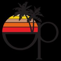Ocean Pacific 80s Retro Sunset Kids Colorblock Raglan Jersey