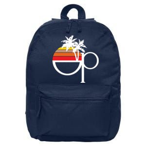 Ocean Pacific 80s Retro Sunset 16 in Basic Backpack