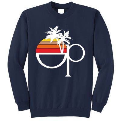 Ocean Pacific 80s Retro Sunset Tall Sweatshirt