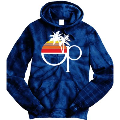 Ocean Pacific 80s Retro Sunset Tie Dye Hoodie