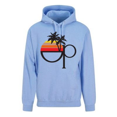 Ocean Pacific 80s Retro Sunset Unisex Surf Hoodie