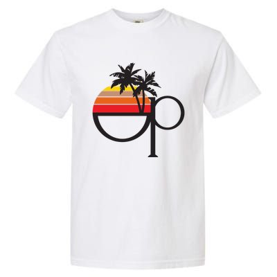 Ocean Pacific 80s Retro Sunset Garment-Dyed Heavyweight T-Shirt