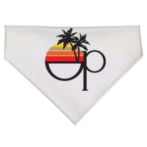 Ocean Pacific 80s Retro Sunset USA-Made Doggie Bandana