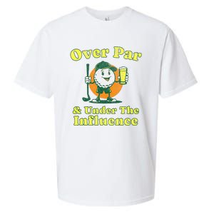 Over Par And Under The Influence Sueded Cloud Jersey T-Shirt