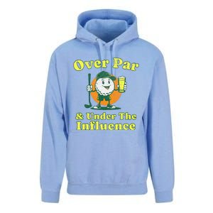 Over Par And Under The Influence Unisex Surf Hoodie