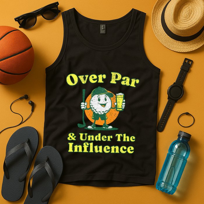 Over Par And Under The Influence Tank Top