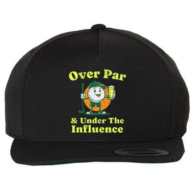Over Par And Under The Influence Wool Snapback Cap