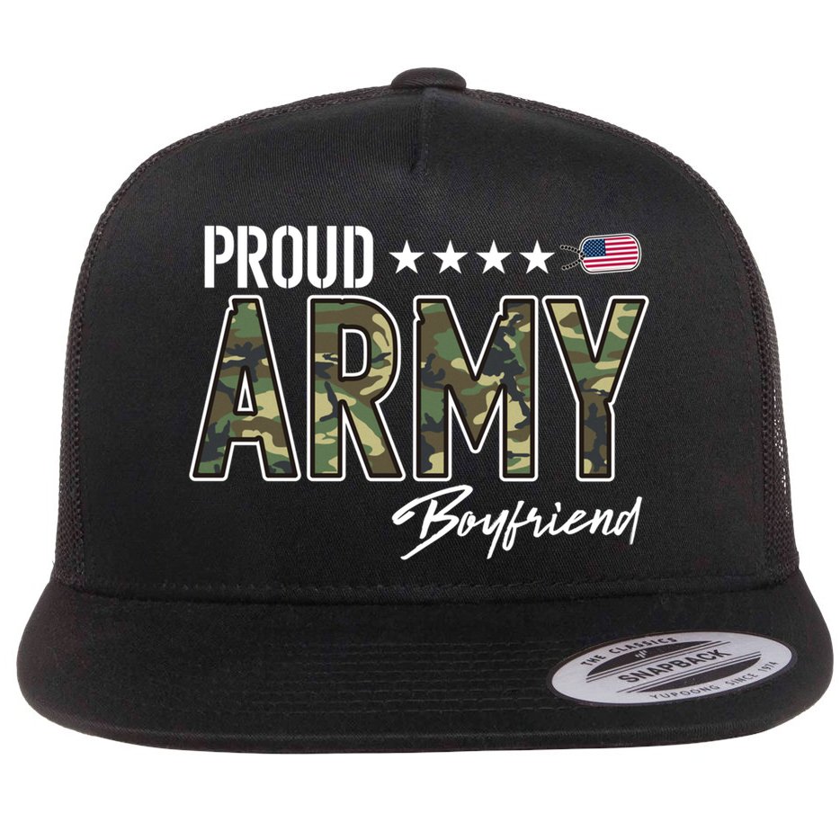 Ocp Proud Army Friend Gift Flat Bill Trucker Hat