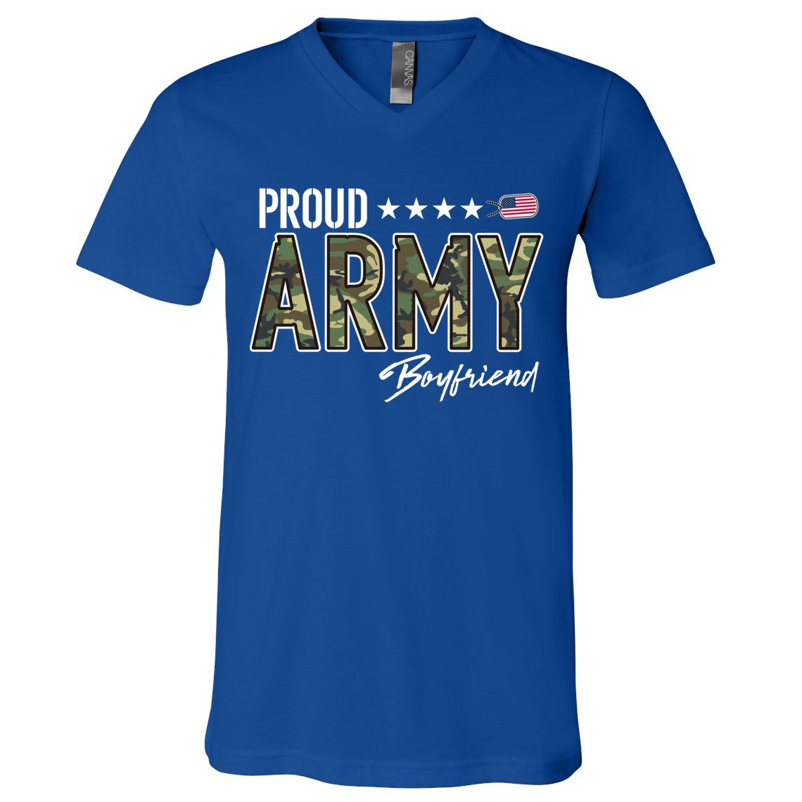 Ocp Proud Army Friend Gift V-Neck T-Shirt