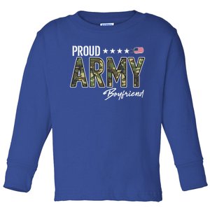 Ocp Proud Army Friend Gift Toddler Long Sleeve Shirt