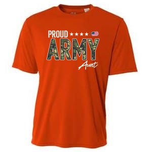 Ocp Proud Army Aunt Cute Gift Cooling Performance Crew T-Shirt